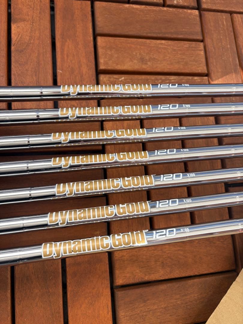 zxi7（P〜5）& zxi4（4番）DG X100 SRIXON 7本セット