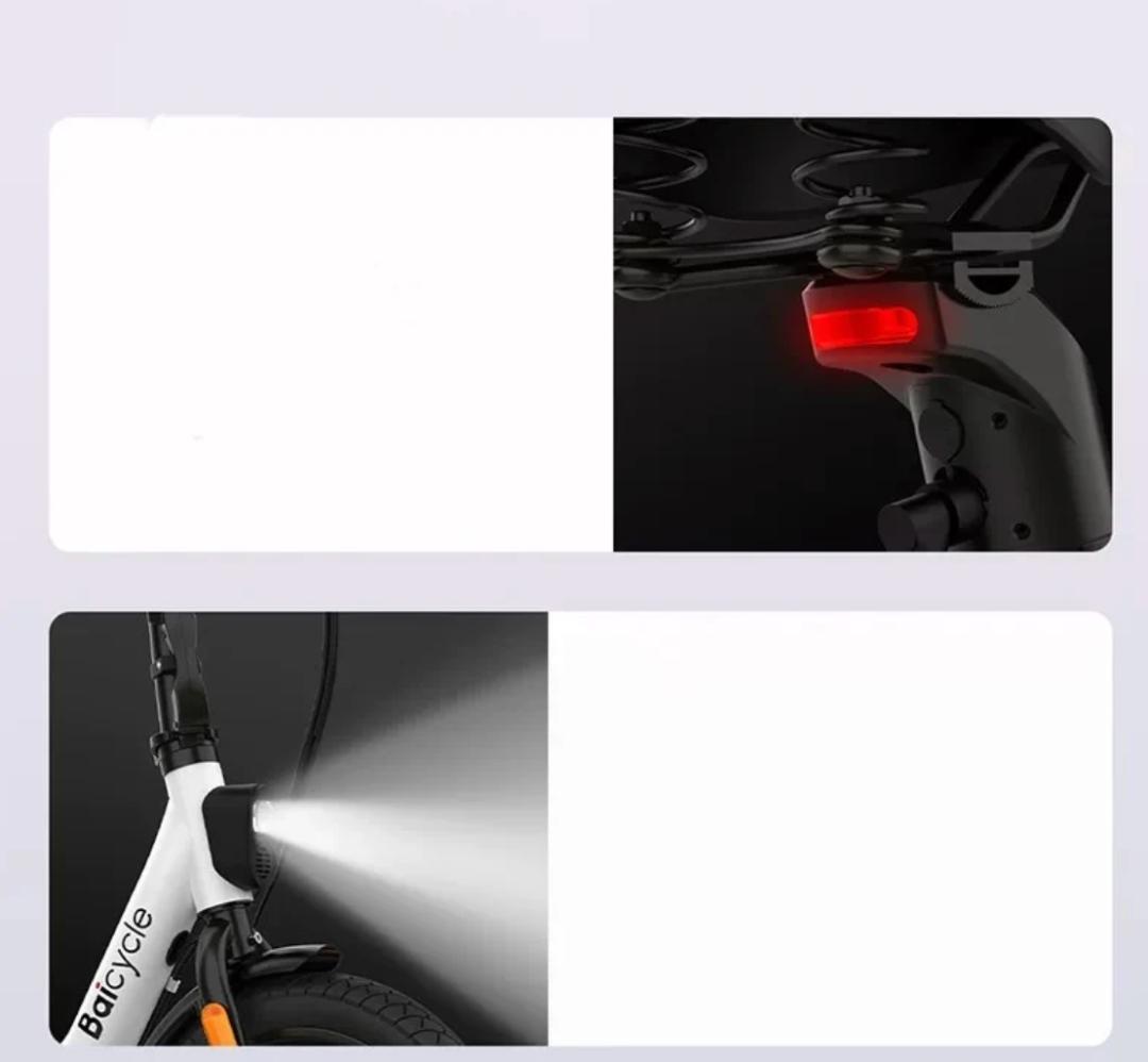 Baicycle U8 電動アシスト自転車 折りたたみ式