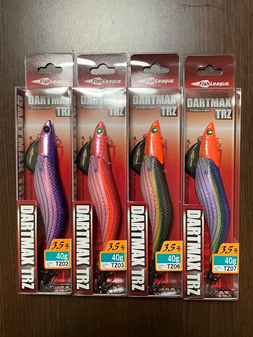 ダートマックスTRZ 40g　ティップラン用エギ4個セット