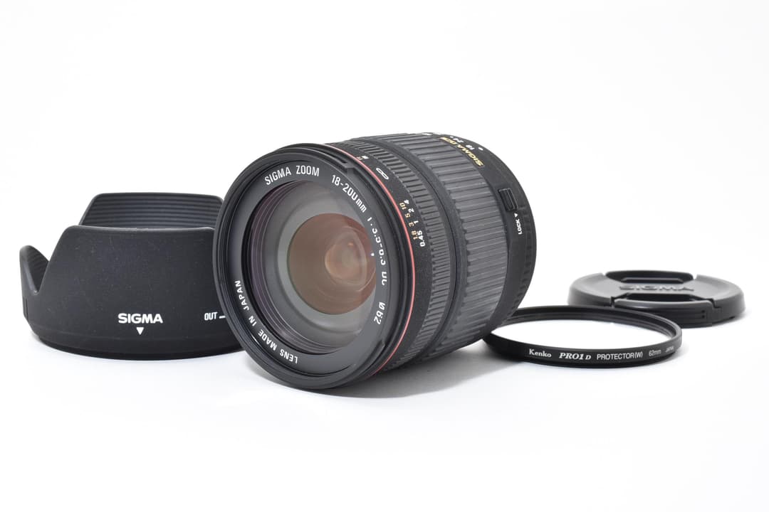レンズ(ズーム) Sigma 18-200mm F3.5-6.3 DC Pentax #9576