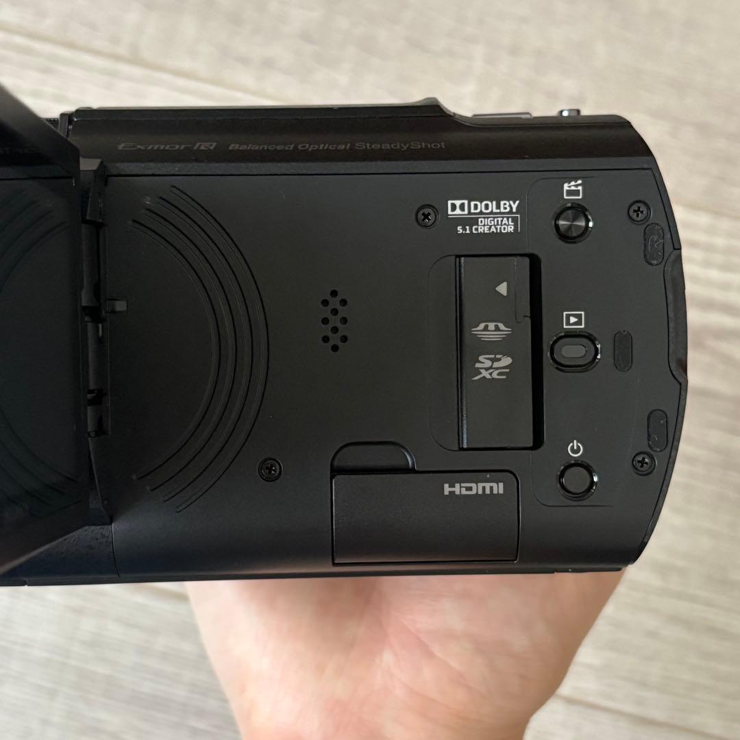 【動作確認済み】SONY FDR-AX45 4K ビデオカメラ 本体