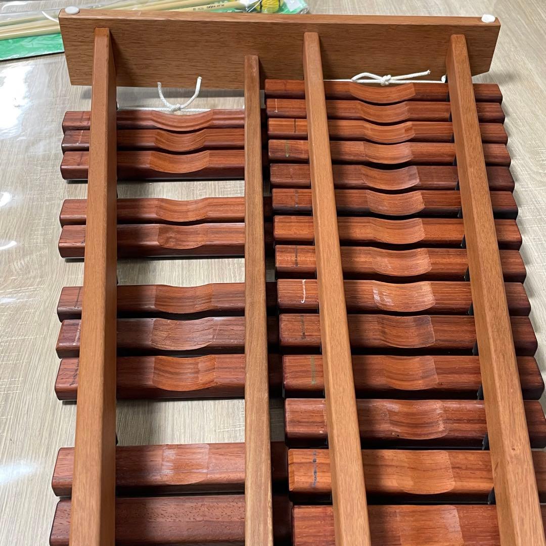 ★美品★ KOROGI こおろぎ 卓上木琴 ECO32 スタンド マレット付き！