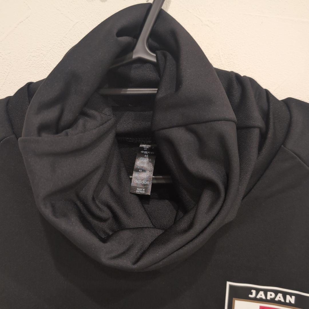 adidas 日本代表 フード付きジャケット 黒　Мサイズ　トレーニング