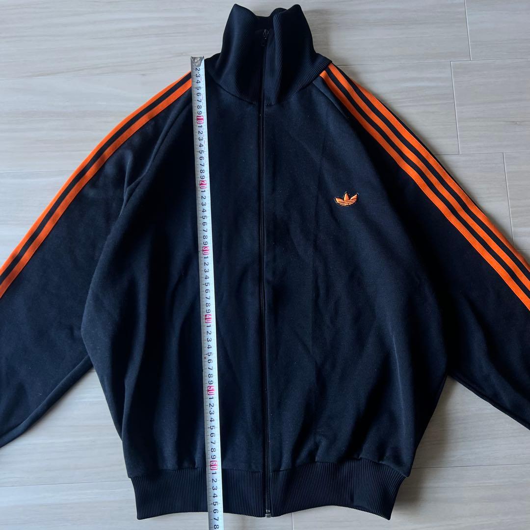 【希少】adidas 80s デサント製 トラックジャケット セットアップ 6号