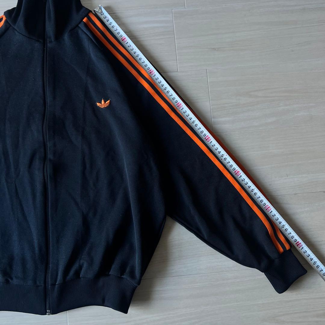 【希少】adidas 80s デサント製 トラックジャケット セットアップ 6号