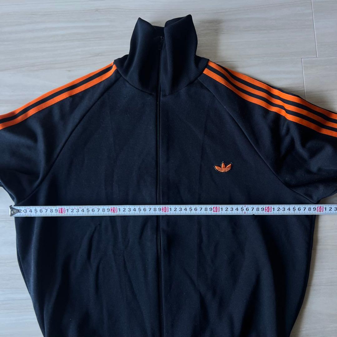 【希少】adidas 80s デサント製 トラックジャケット セットアップ 6号