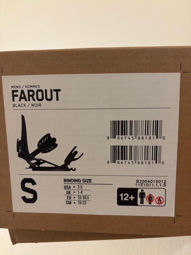 K2 far out ビンディング　スプリットボード