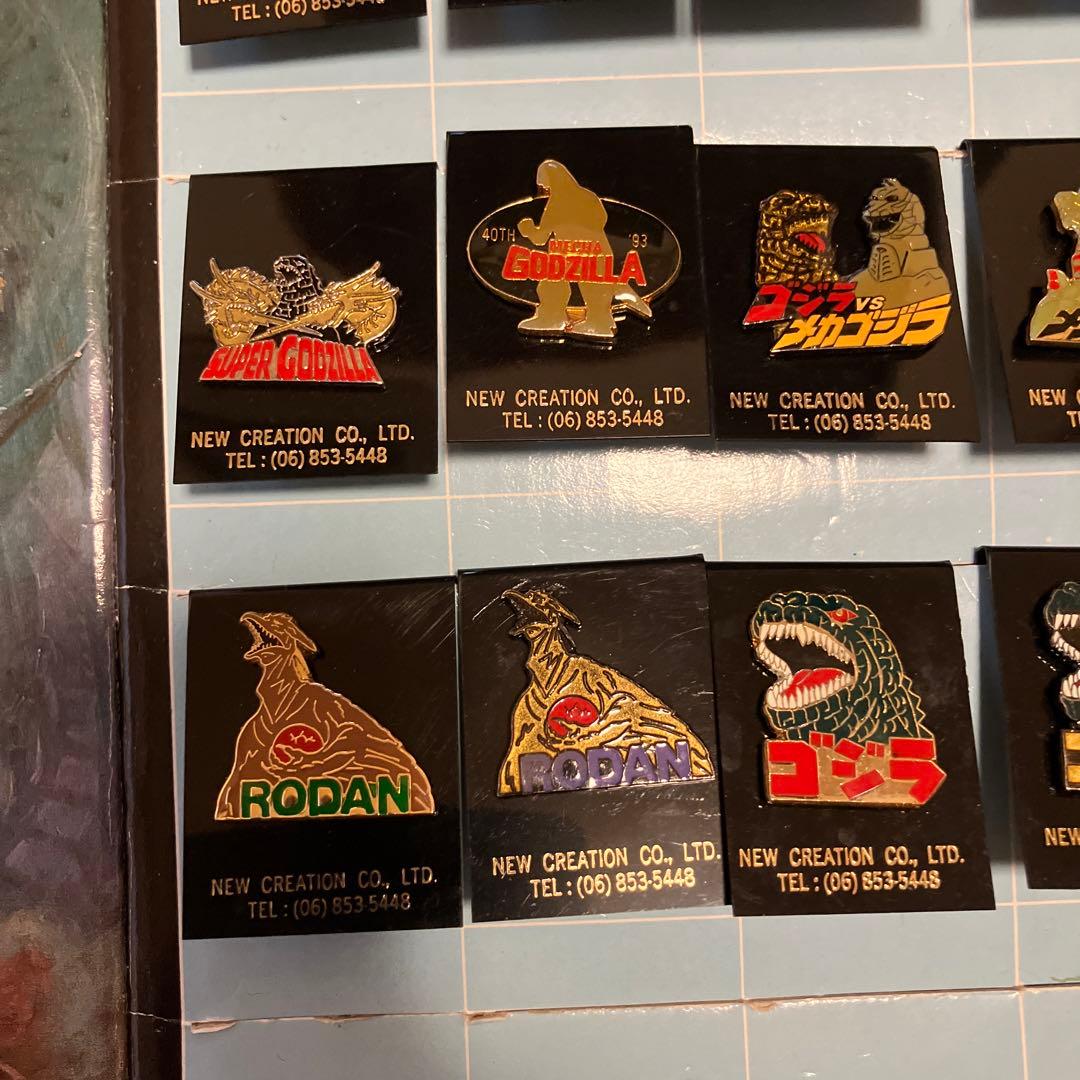 ★ゴジラ40周年記念限定ピンバッジ
