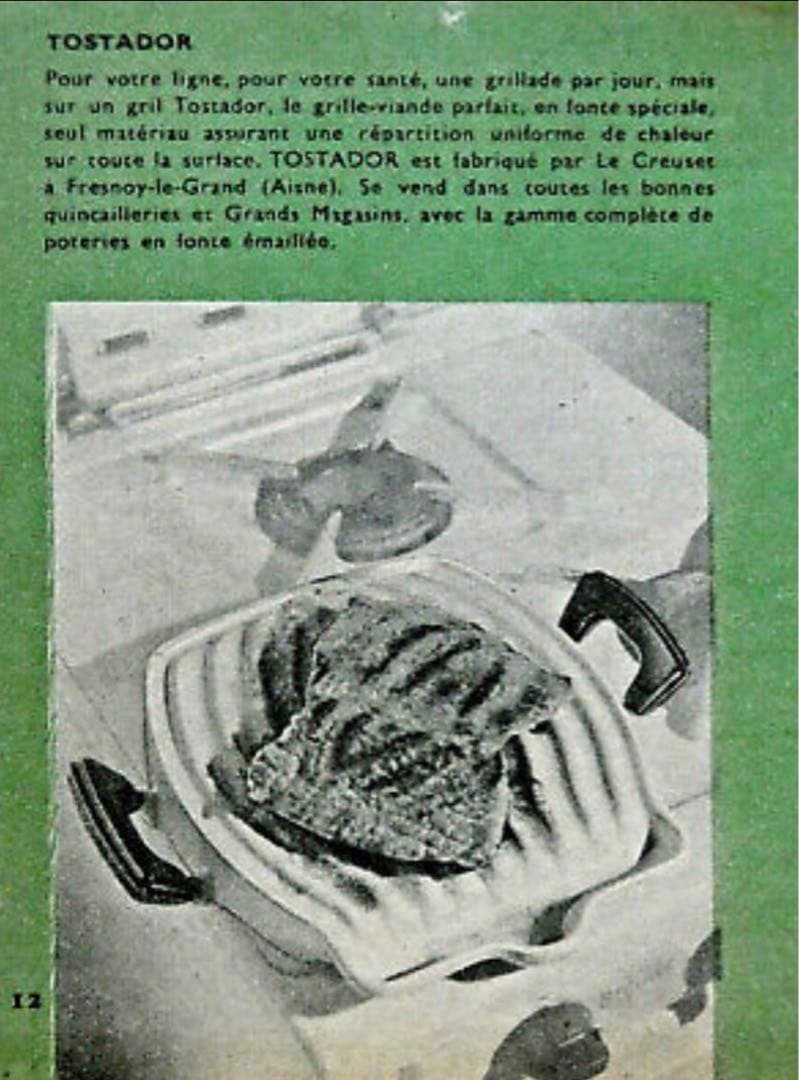 ＊＊❶ヴィンテージ　TOSTADORグリル　ルクルーゼ＊＊激レア　希少