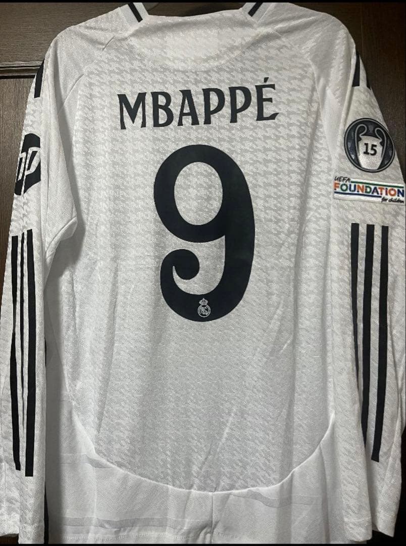 レアルマドリード 2025/26 ユニフォーム オーセンティック ムバッペ