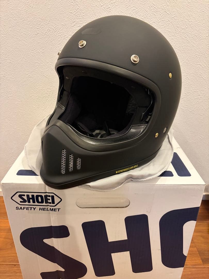 SHOEI マットブラック ex-zero 2024年製造 XLサイズ - メルカリ