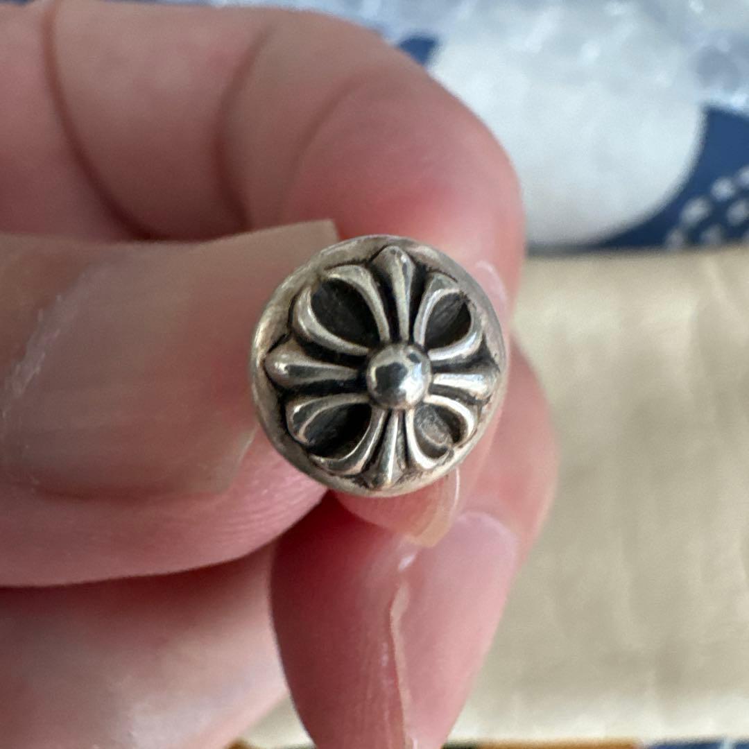 Chrome Hearts クロムハーツ　クロスボール　ピアス　cross