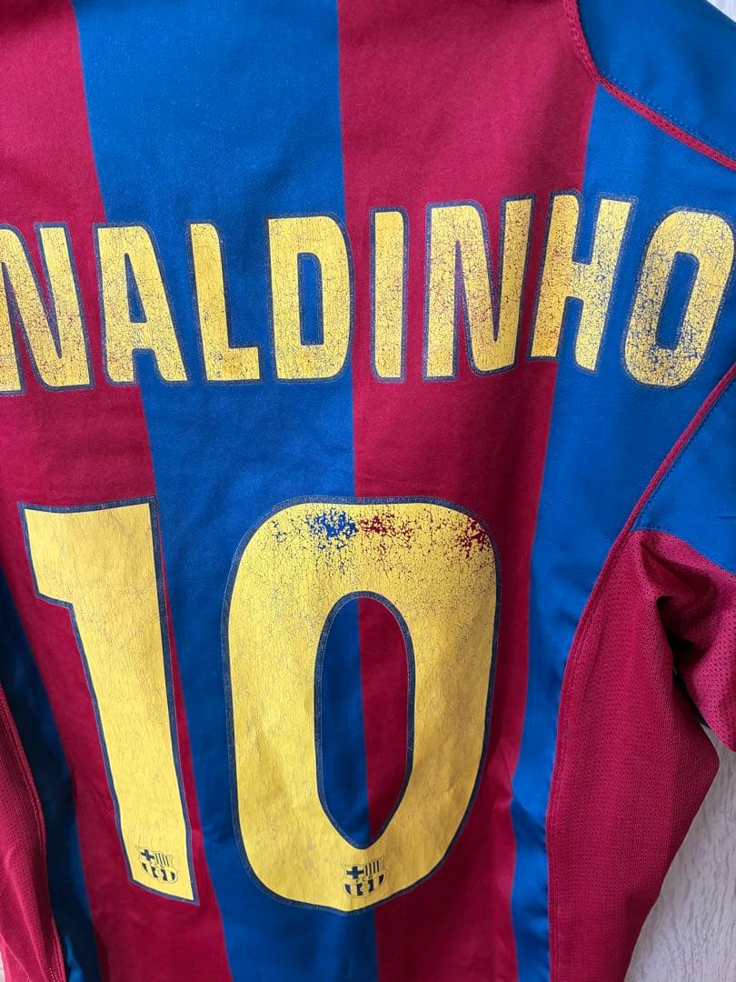 バルセロナ　ロナウジーニョ　ユニフォーム　10番