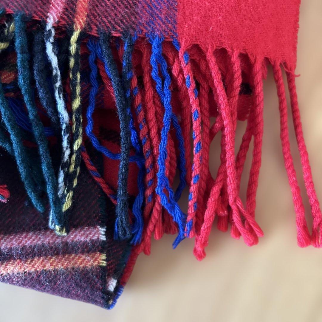 Johnstones cashmere 大判カシミヤマフラー