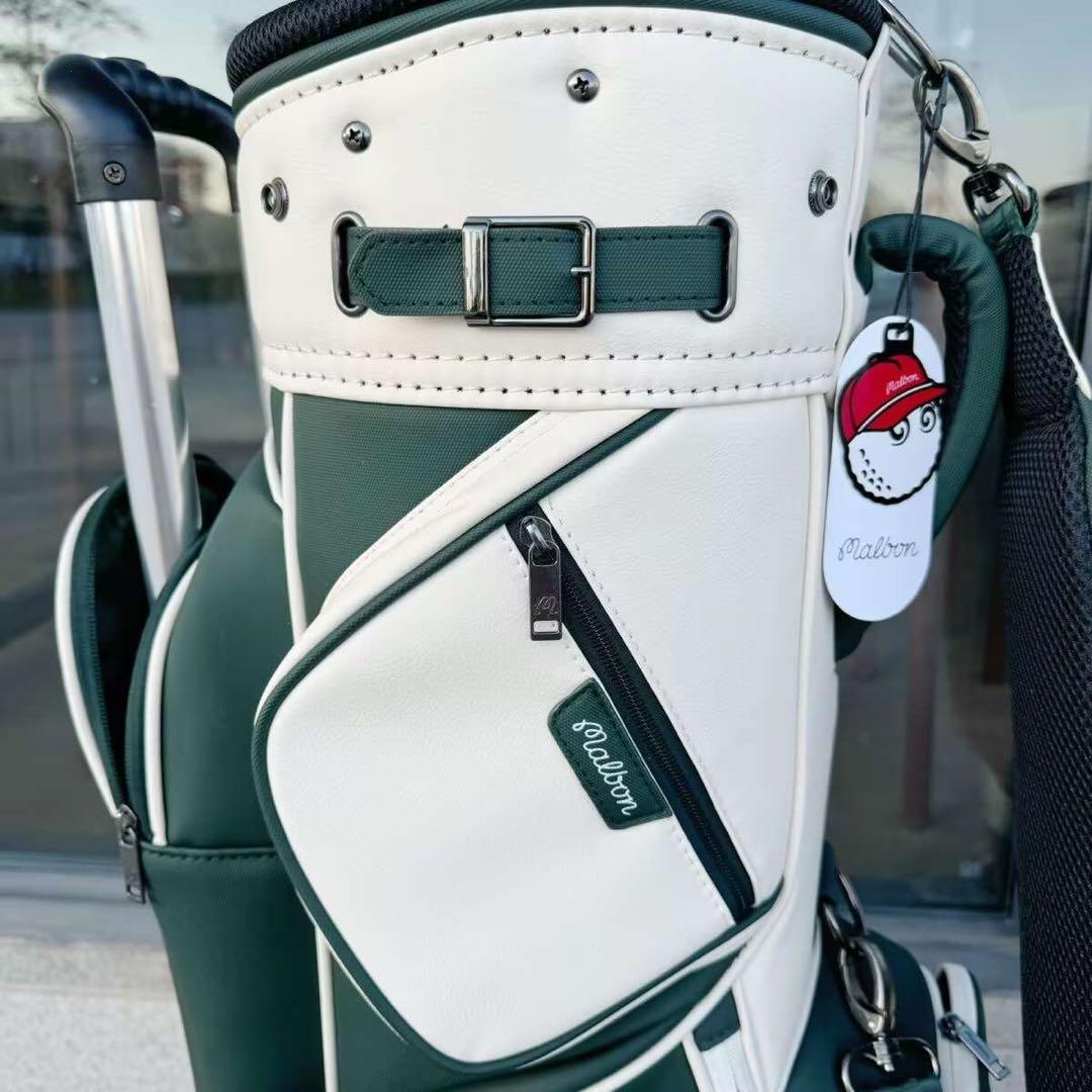 マルボン キャディバッグ ゴルフ用品 ゴルフバッグキャスター型 malbon
