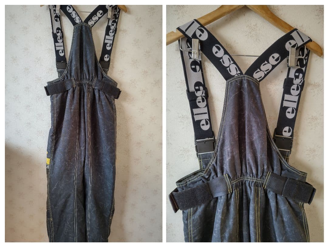 ☆ エレッセ ヴィンテージ スキー スノーボードウェア 上下セット L☆