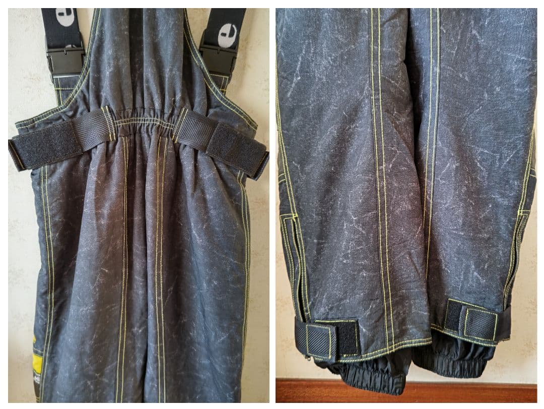 ☆ エレッセ ヴィンテージ スキー スノーボードウェア 上下セット L☆