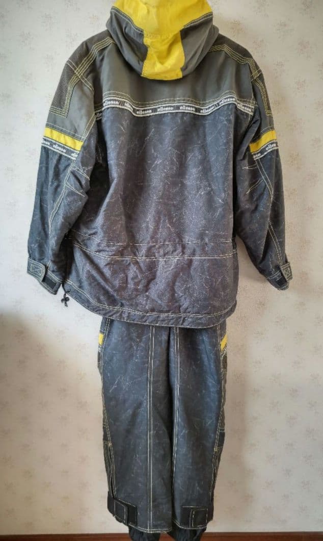 ☆ エレッセ ヴィンテージ スキー スノーボードウェア 上下セット L☆