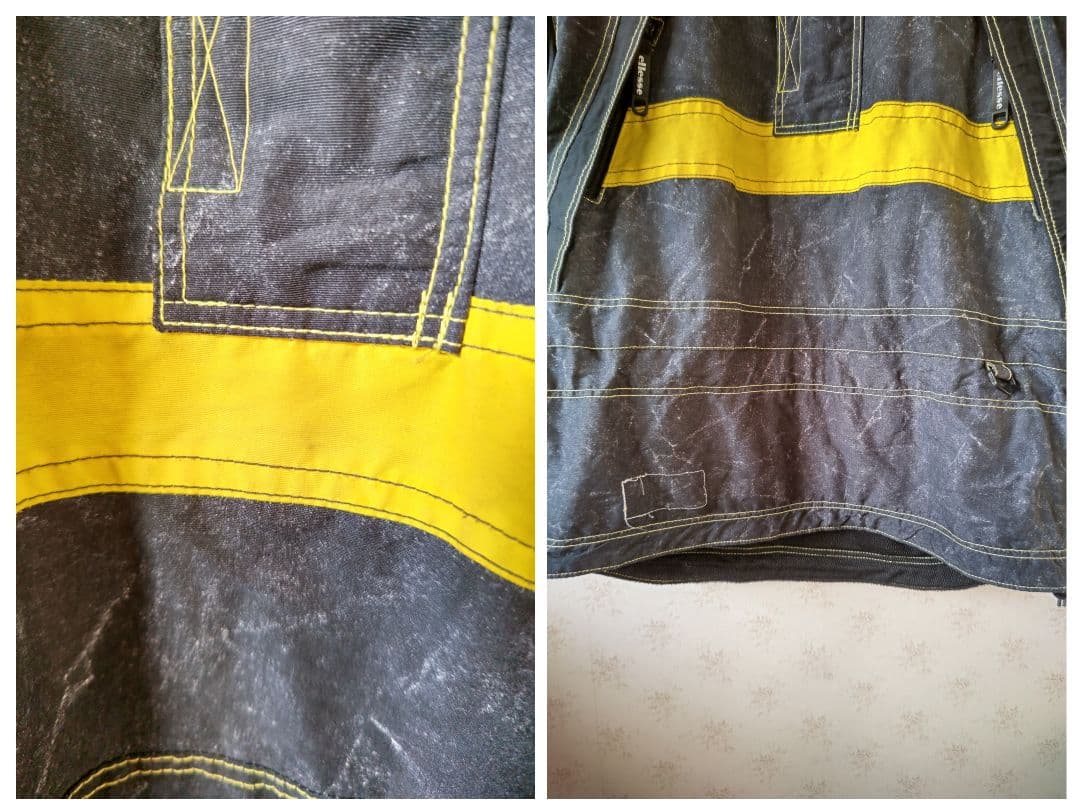 ☆ エレッセ ヴィンテージ スキー スノーボードウェア 上下セット L☆