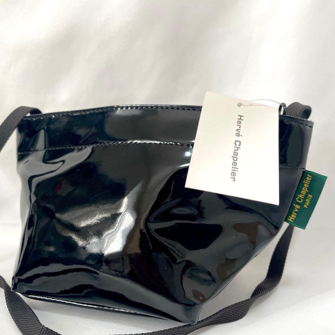 未使用級】エルベシャプリエ ヴェルニ 雅姫さん エナメルナイロン舟型