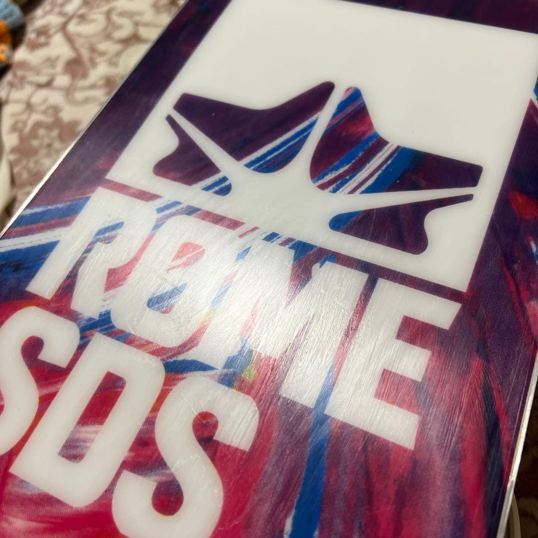 美品 ROME SDS 142cm バイン付 スノーボード2点セット レディース