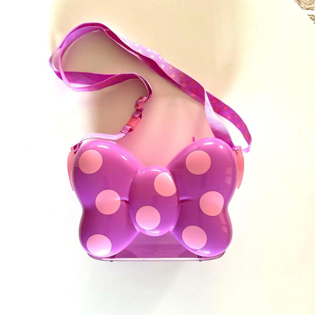 ディズニー ミニー デイジー リボンポップコーンバケット レッド