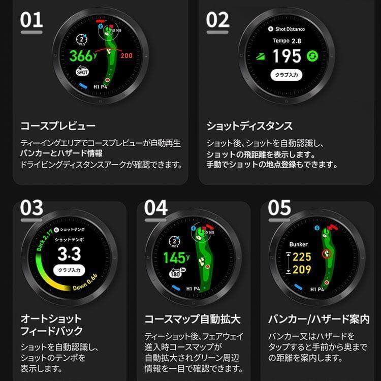 102腕時計型 ≪ ボイスキャディ T11 PRO ≫voicecaddie