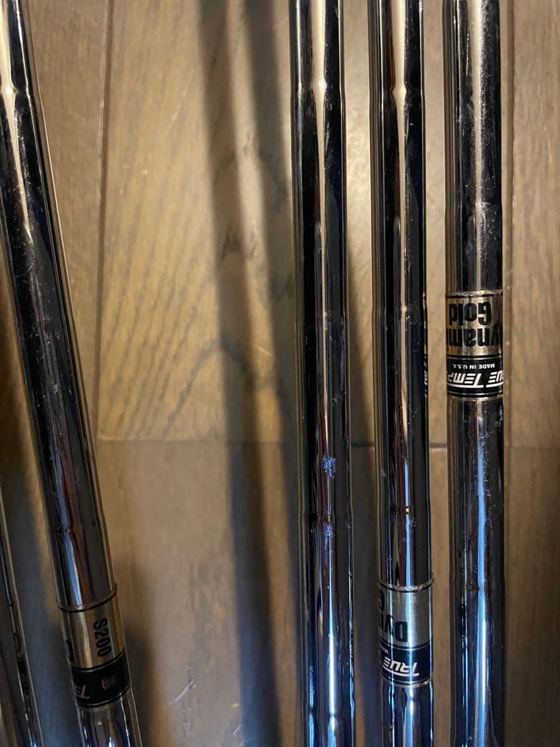 ミズノ　GRAIN FLOW FORGEDアイアン6本　ダイナミックゴールド