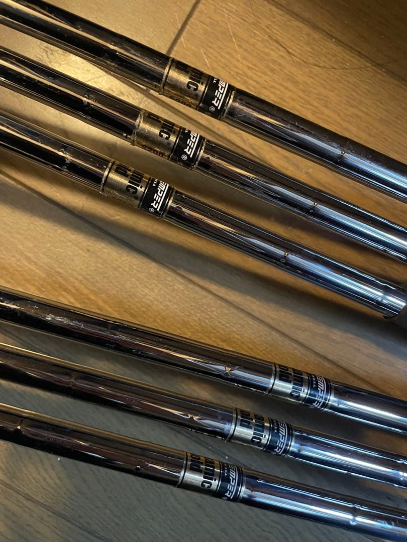 ミズノ　GRAIN FLOW FORGEDアイアン6本　ダイナミックゴールド