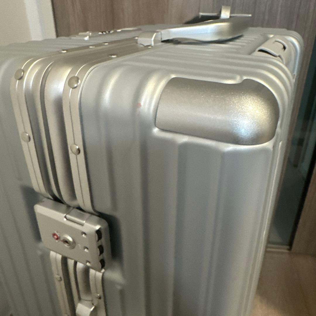 Libetee スーツケース Mサイズ マットシルバー