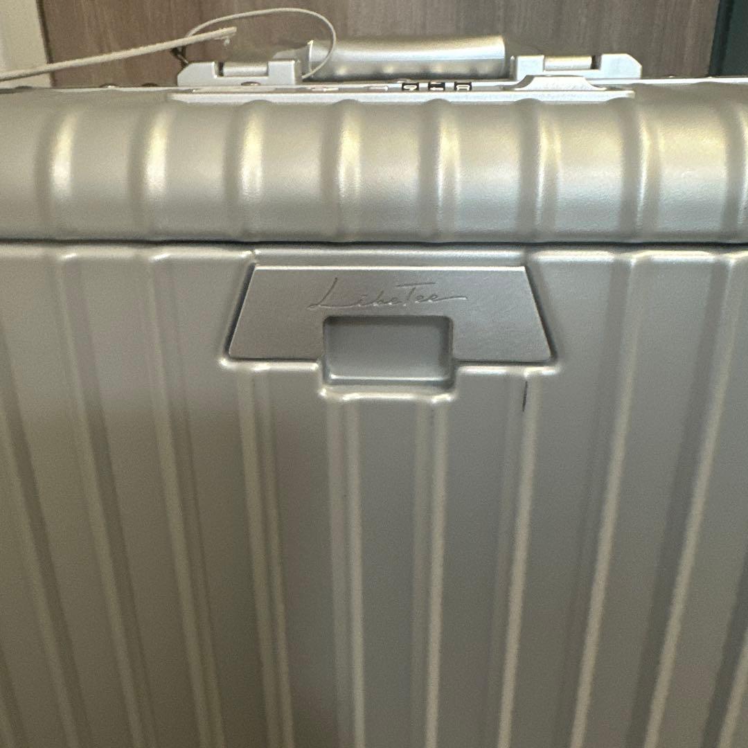 Libetee スーツケース Mサイズ マットシルバー