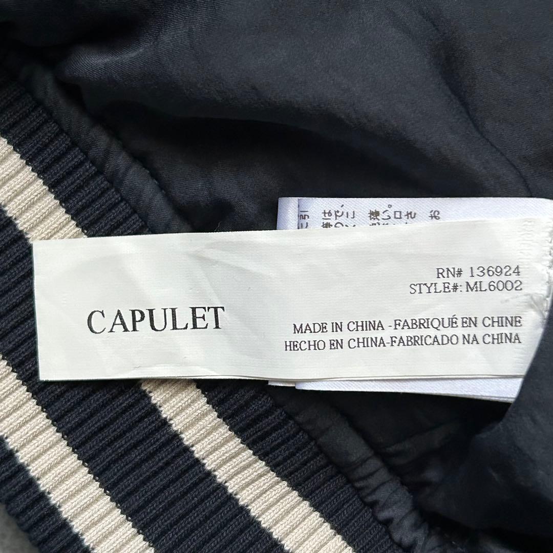 森星着用 刺繍 人気 スカジャン ネイビー ハワイ ローズバッド