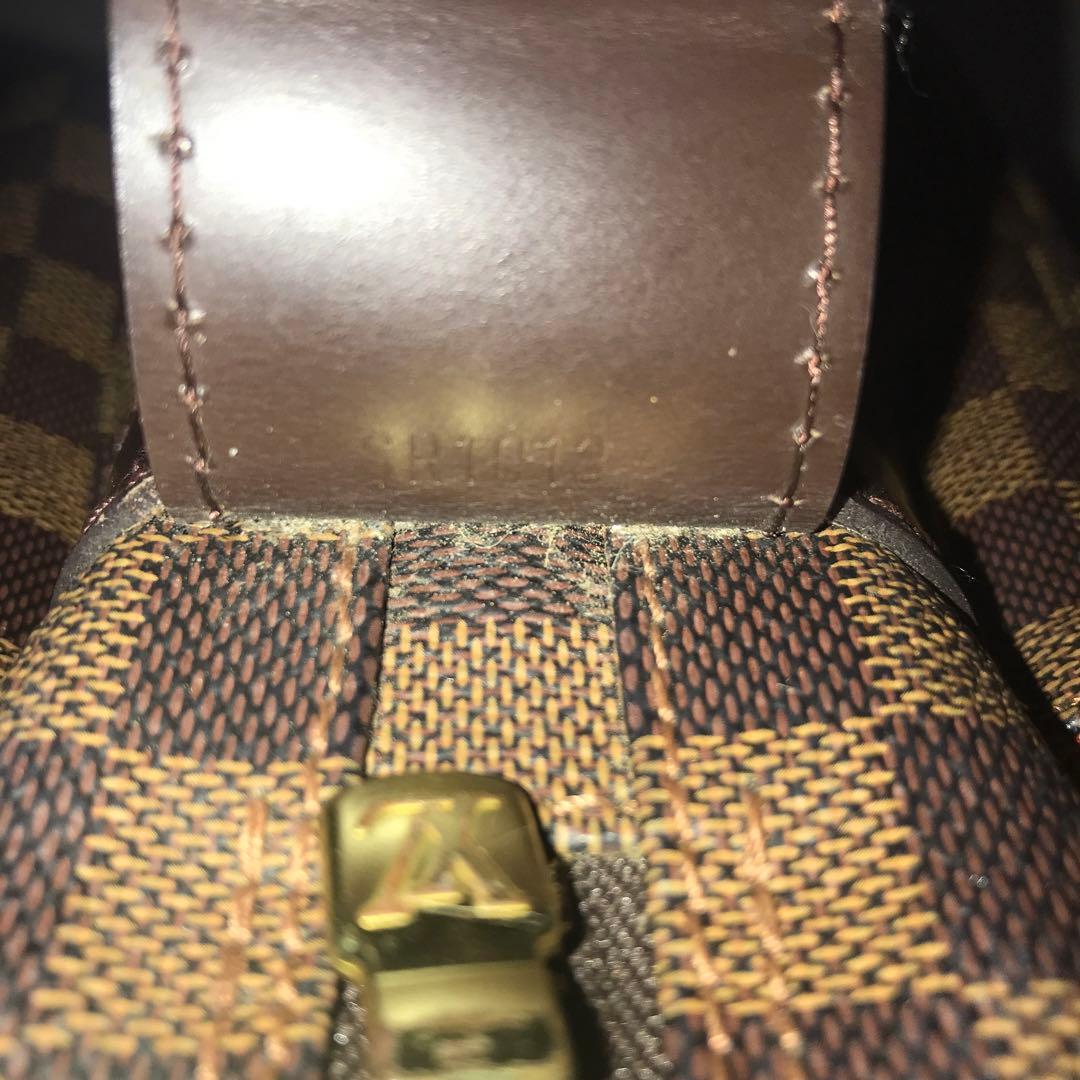 【希少品】LOUIS VUITTON ダミエ ブラウンショルダーバッグ フランス