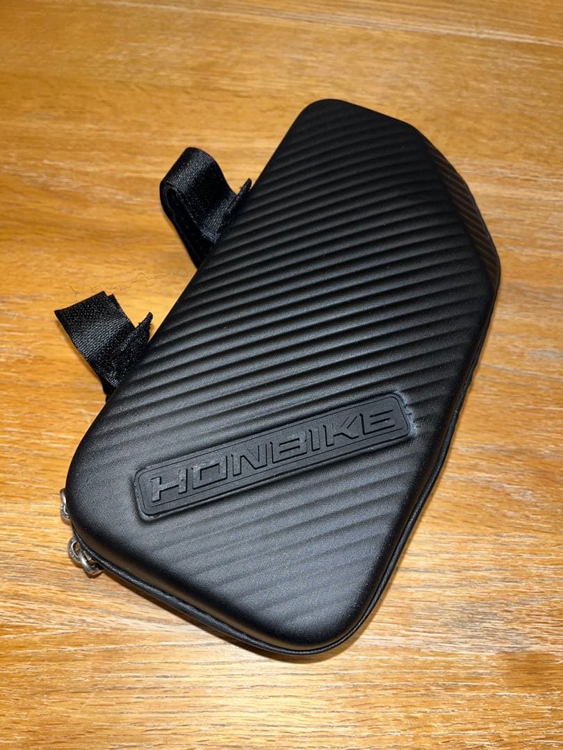 HONBIKE/折りたたみ自転車/黒＆赤/チェーンレス/TOGO01