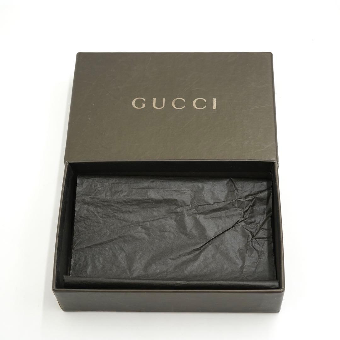 ✨新品未使用・箱付き✨　GUCCI キーケース　GGライン　キャンバス　6連