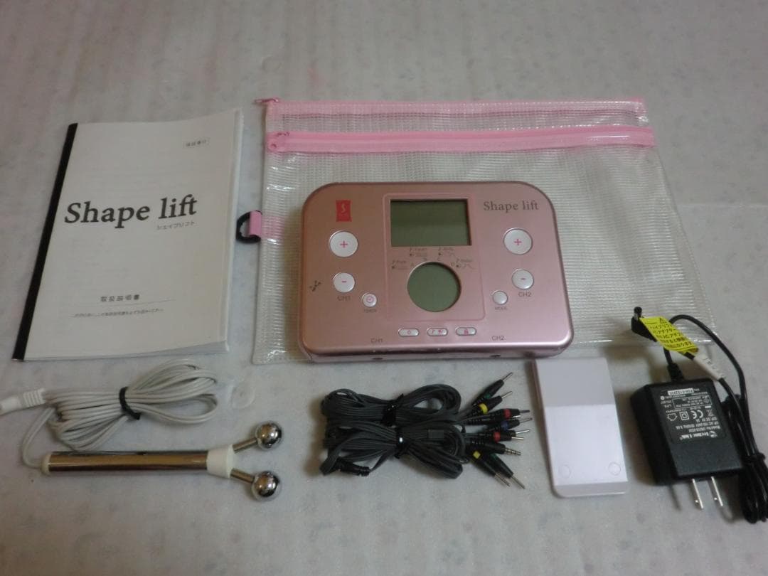 シェイプリフト ☆8パットEMS同時使用Vスティック□スリムビューティ