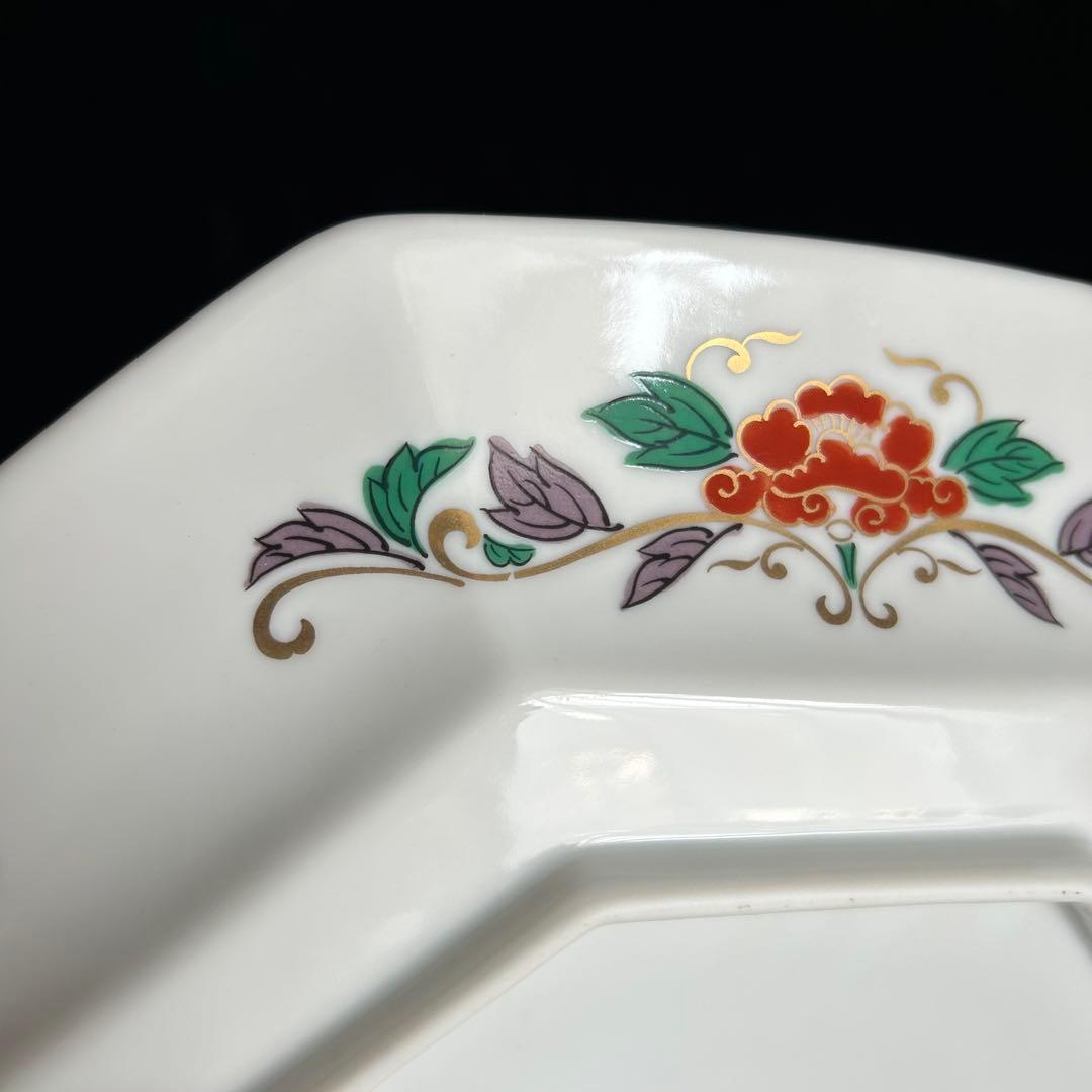 有田焼 青藍窯 大正古伊万里大皿 金襴手 八角 飾り皿 - メルカリ