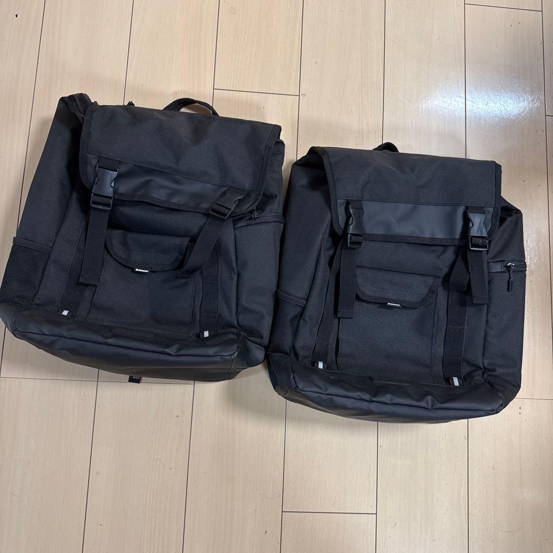 値下げ　自転車用　GIANT サイド用　パニエバッグ　2個セット　美品