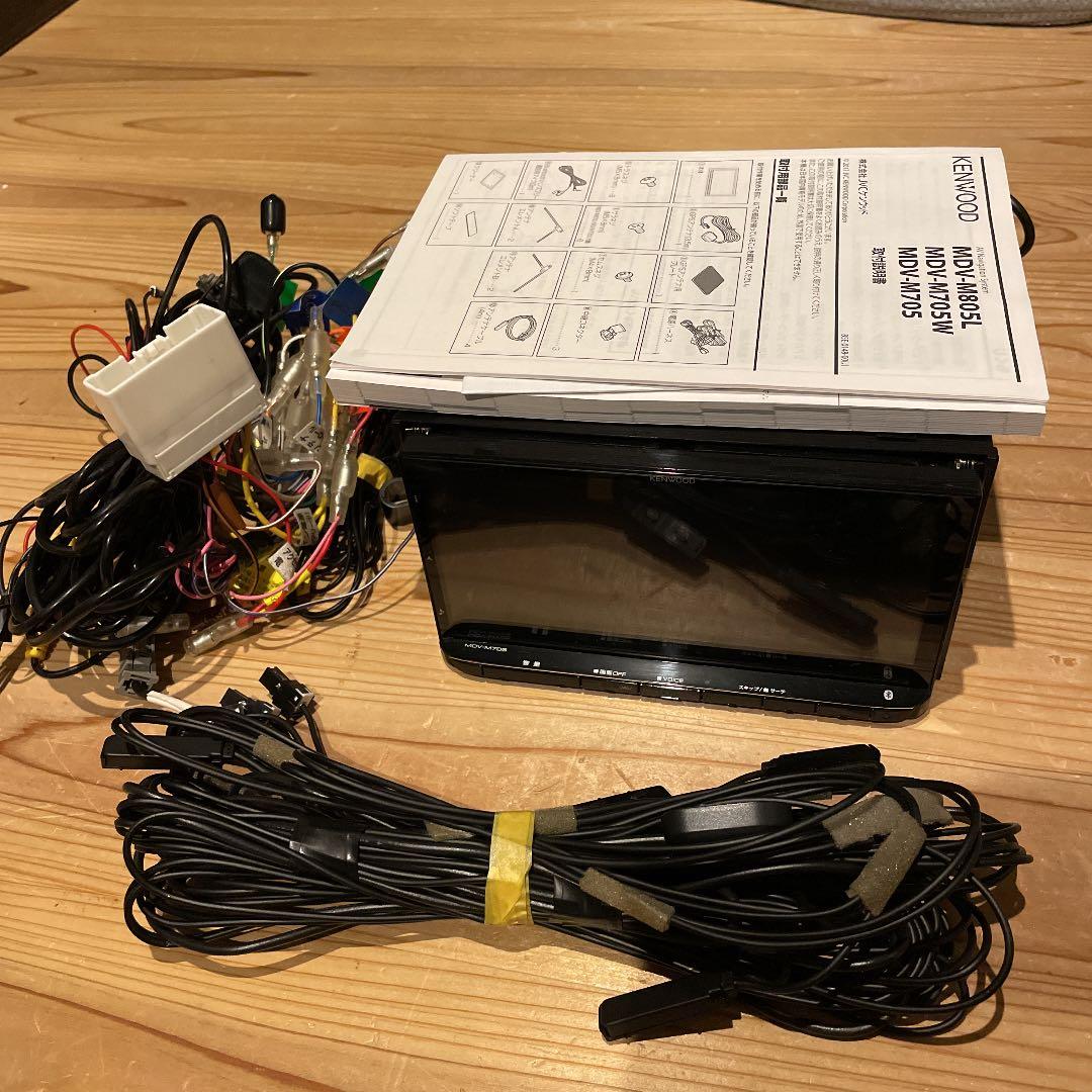 KENWOOD MDV-M705 メモリーナビ 2018年製