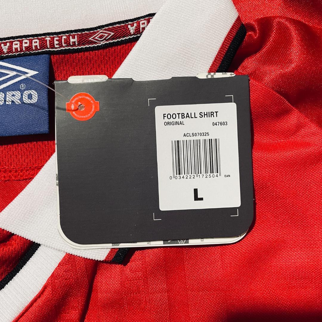 99 マンチェスターユナイテッド イギリス製 Lサイズ[RU0040]