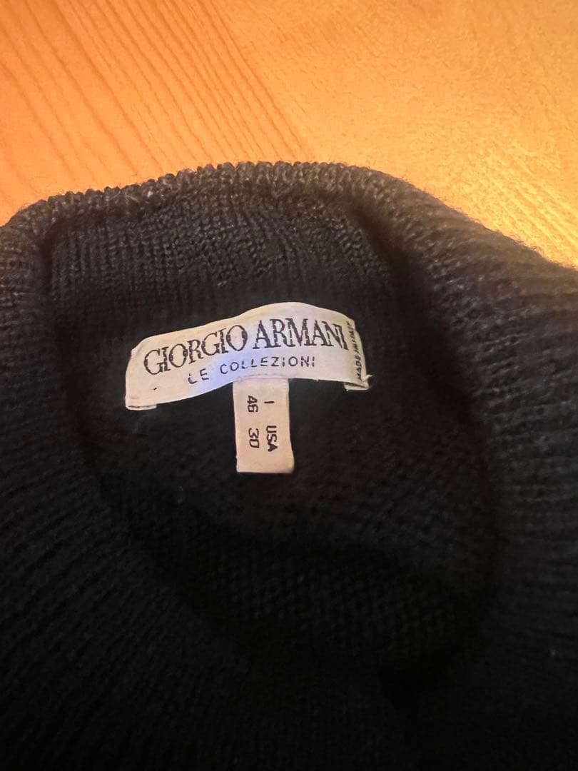 Giorgio Armani 黒カーディガン L