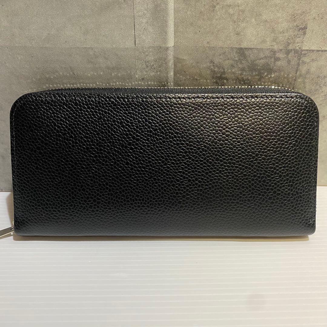 【未使用級】SINSIN 新進工房 バタール　キャビアスキンレザー　長財布