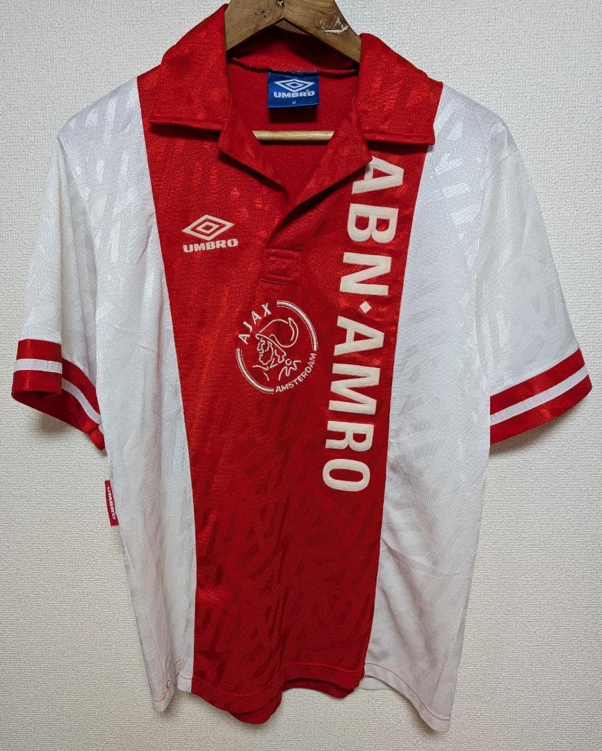 アヤックス 1993/94 ホーム ユニフォーム M アンブロ オリジナル 良好