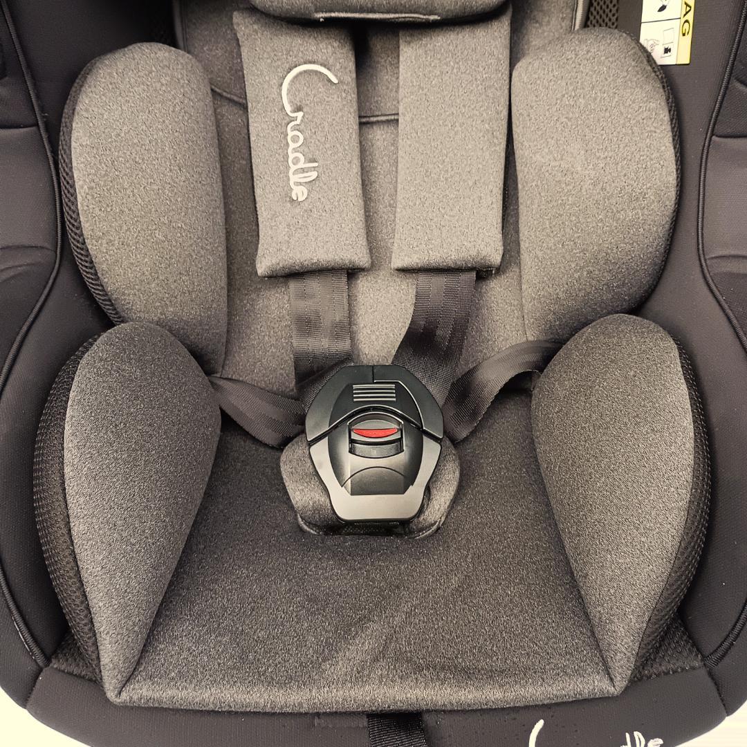 【美品】クレイドル・オーカクルターンプライムⅡ isofix バースデイ限定