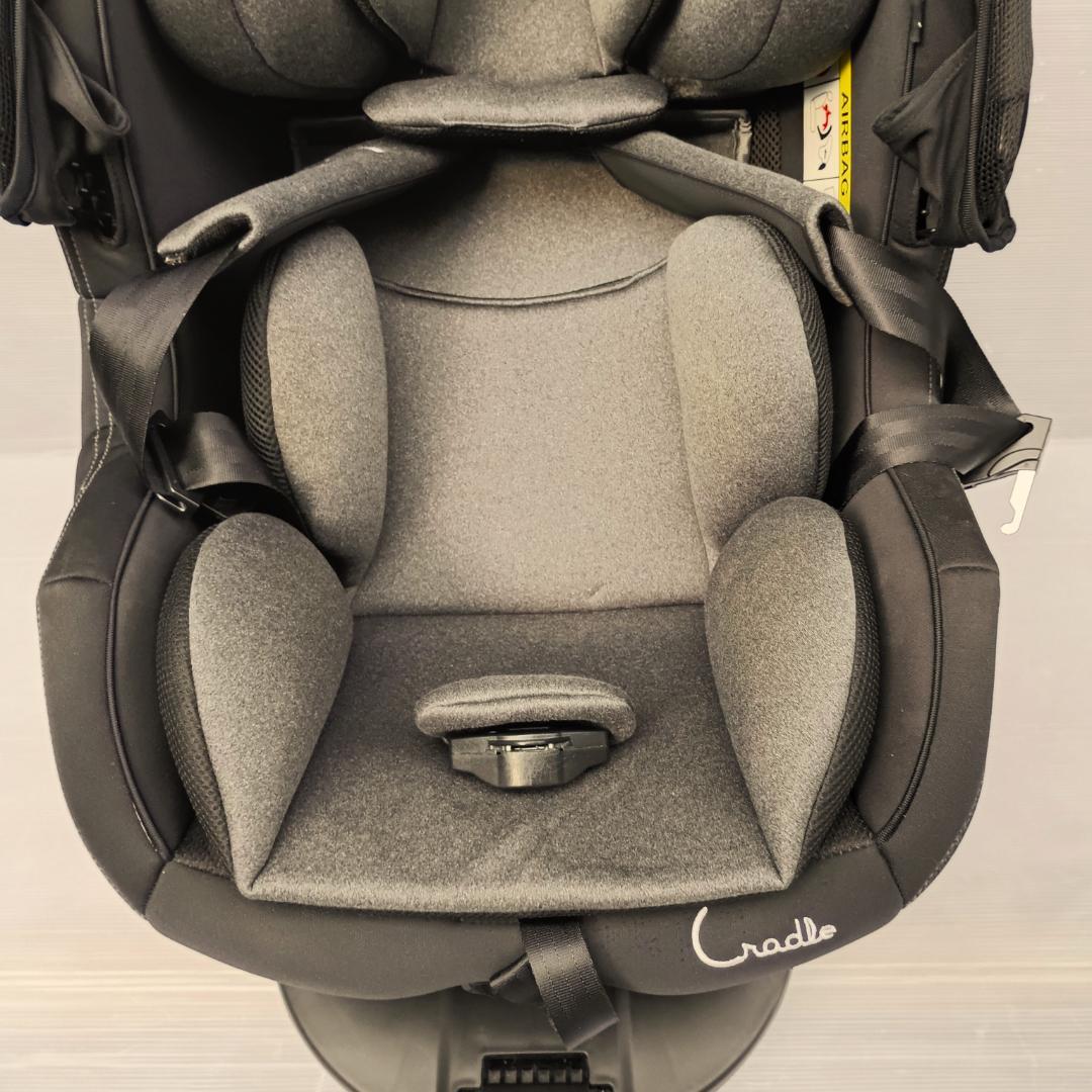 【美品】クレイドル・オーカクルターンプライムⅡ isofix バースデイ限定