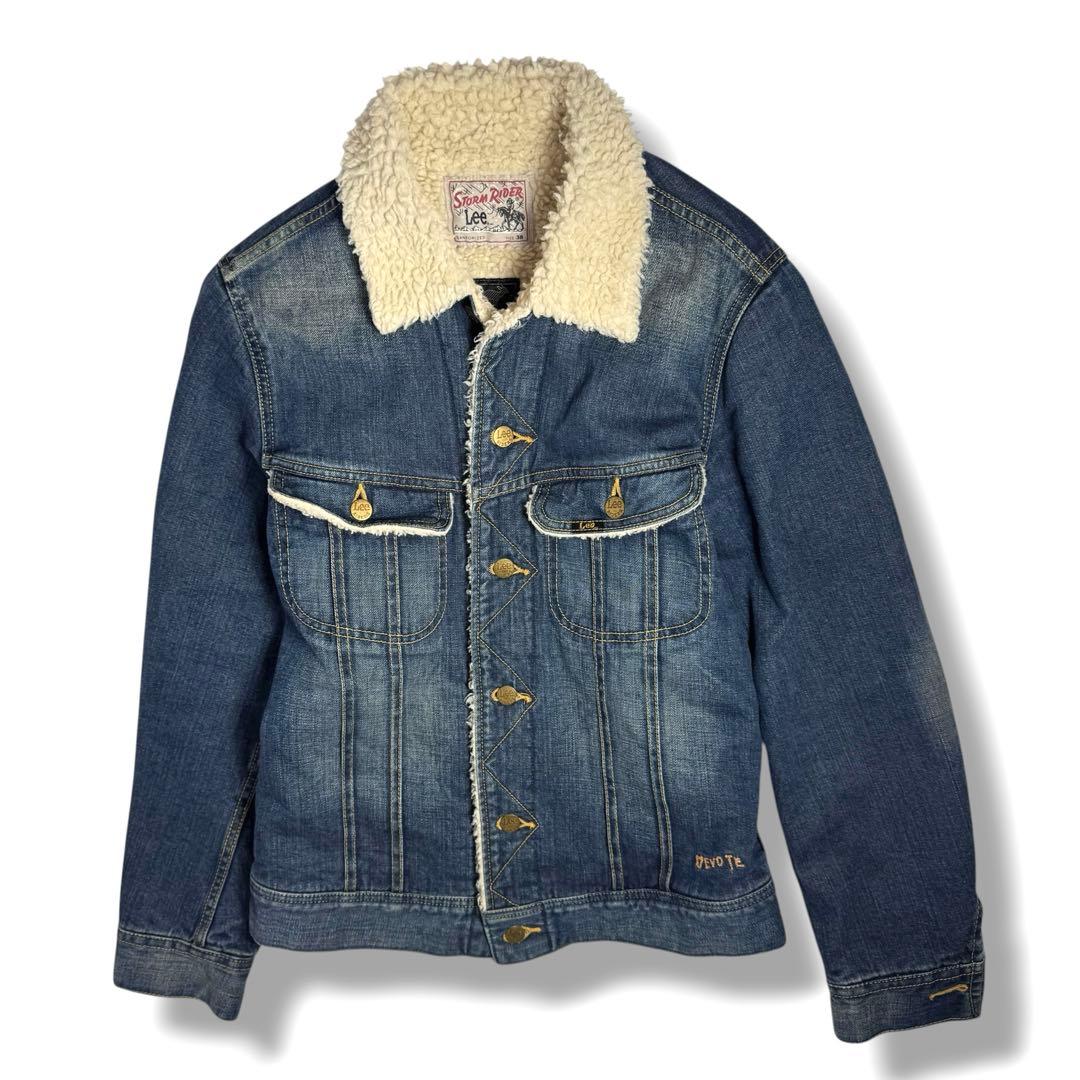 LEE｜ILA別注Storm Rider裏ボアデニムジャケット38リー×アイラ - メルカリ
