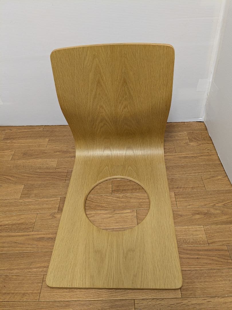 良品 天童木工 Tendo 座椅子 4客セット ナチュラル 藤森健次デザイン