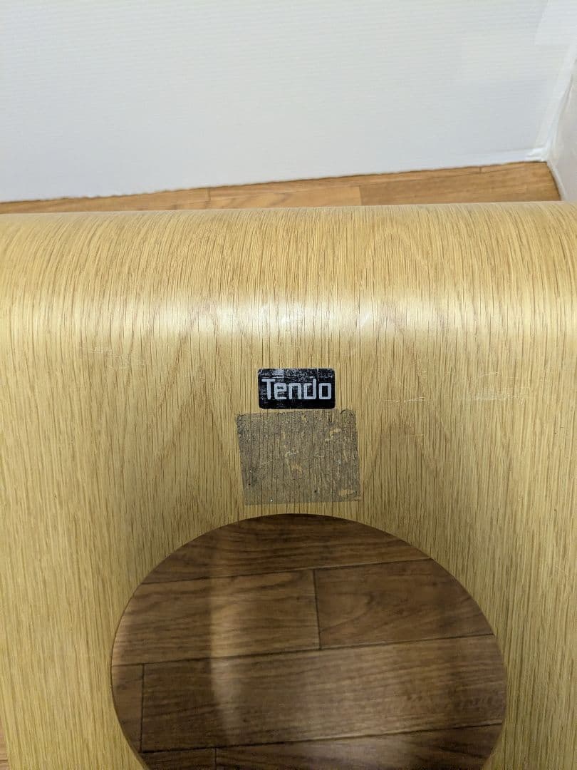 良品 天童木工 Tendo 座椅子 4客セット ナチュラル 藤森健次デザイン