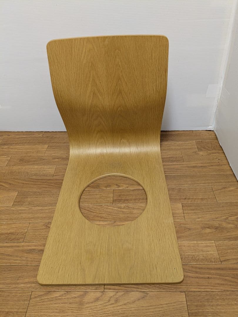 良品 天童木工 Tendo 座椅子 4客セット ナチュラル 藤森健次デザイン