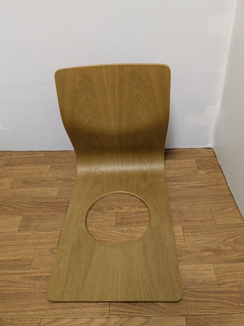 良品 天童木工 Tendo 座椅子 4客セット ナチュラル 藤森健次デザイン